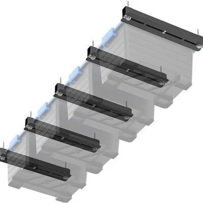 Sistema di scorri di Tote Storage Overhead